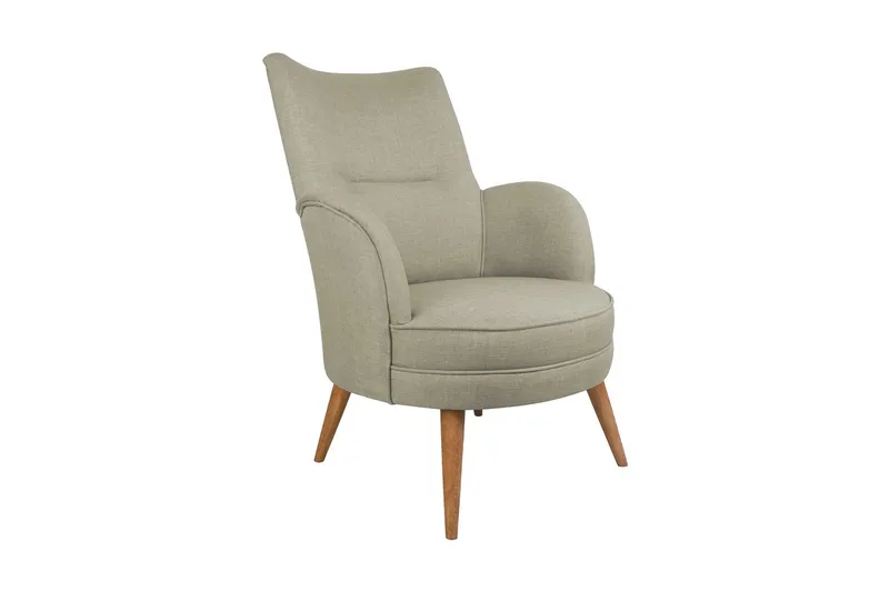 Nojatuoli Mccalib Käsinojilla, Harmaa