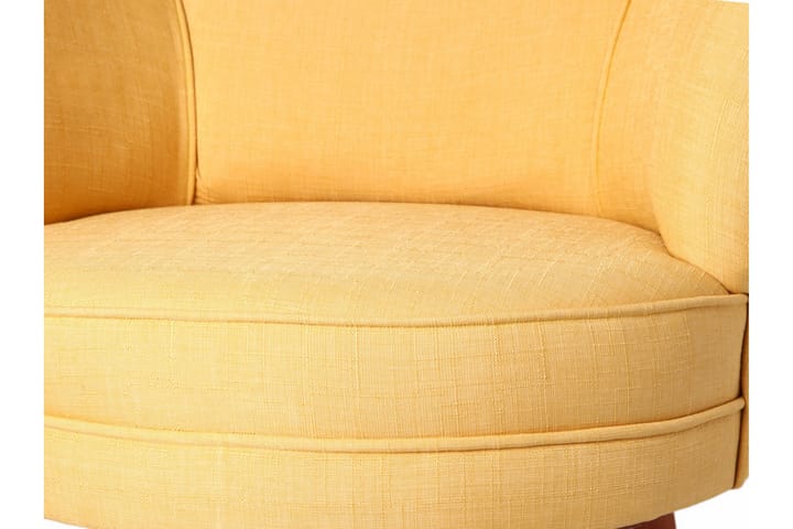 Nojatuoli Mccalib Käsinojilla - Keltainen - Nojatuoli & lepotuoli