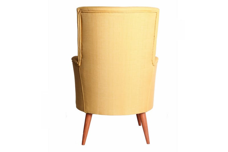 Nojatuoli Mccalib Käsinojilla - Keltainen - Huonekalut - Tuoli & nojatuoli - Nojatuoli & lepotuoli