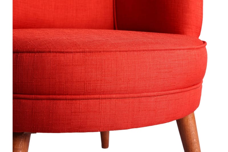 Nojatuoli Mccalib Käsinojilla - Punainen - Huonekalut - Tuoli & nojatuoli - Nojatuoli & lepotuoli