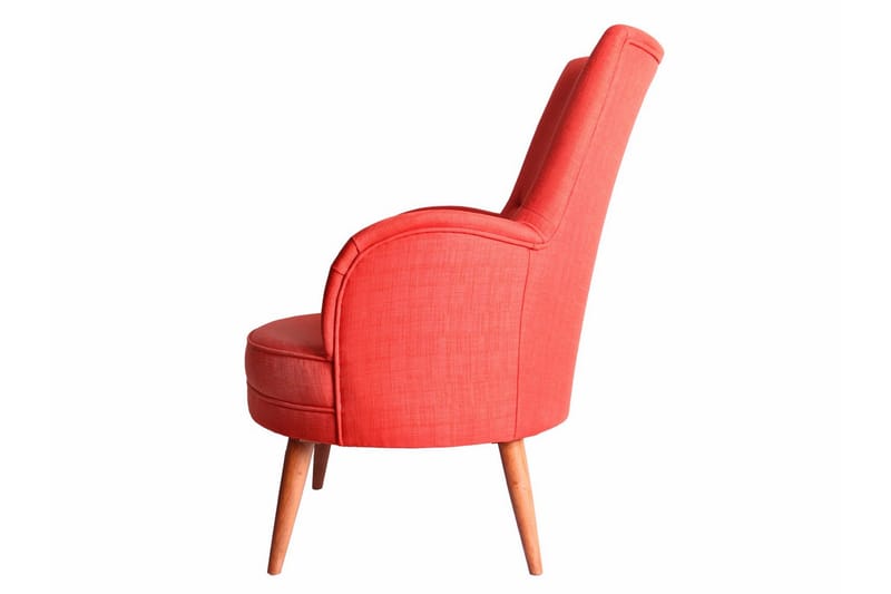 Nojatuoli Mccalib Käsinojilla - Punainen - Huonekalut - Tuoli & nojatuoli - Nojatuoli & lepotuoli