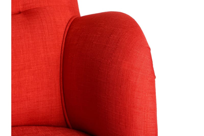 Nojatuoli Mccalib Käsinojilla - Punainen - Huonekalut - Tuoli & nojatuoli - Nojatuoli & lepotuoli