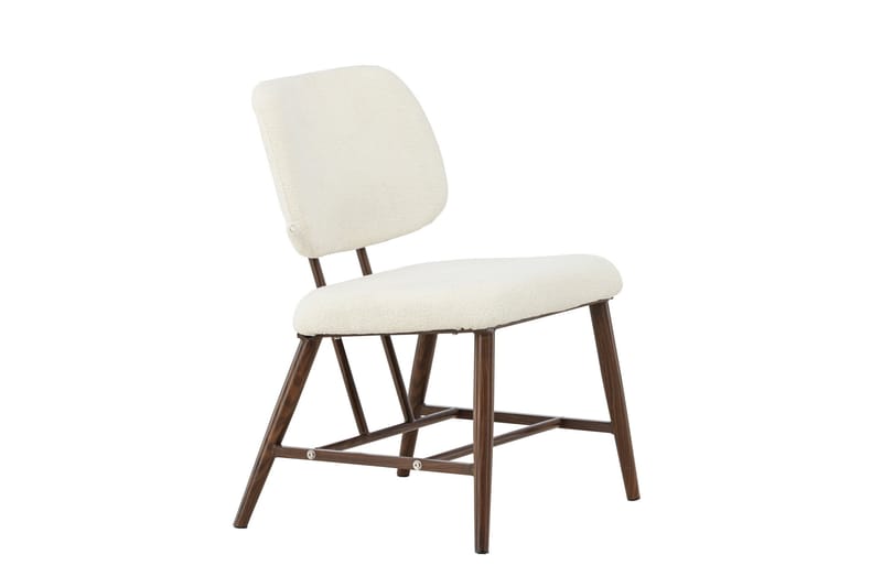 Nojatuoli Midland - Valkoinen - Huonekalut - Tuoli & nojatuoli - Nojatuoli & lepotuoli