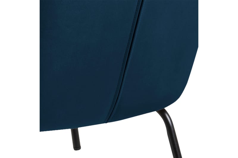 Nojatuoli Miggiano - Sininen/Musta - Huonekalut - Tuoli & nojatuoli - Nojatuoli & lepotuoli