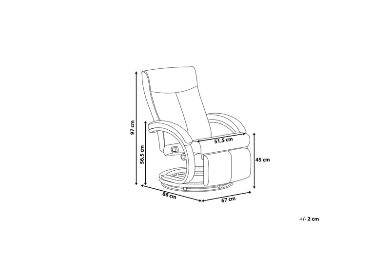 Nojatuoli Might - Huonekalut - Tuoli & nojatuoli - Nojatuoli & lepotuoli