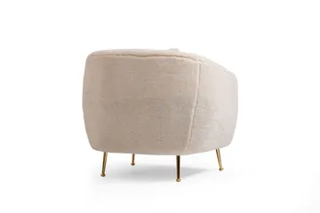 Nojatuoli Moe - Beige - Huonekalut - Tuoli & nojatuoli - Nojatuoli & lepotuoli