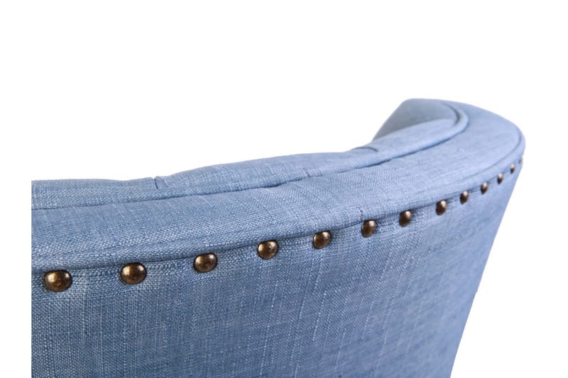 Nojatuoli Montiela - Indigonsininen/Luonnonväri - Huonekalut - Tuoli & nojatuoli - Nojatuoli & lepotuoli