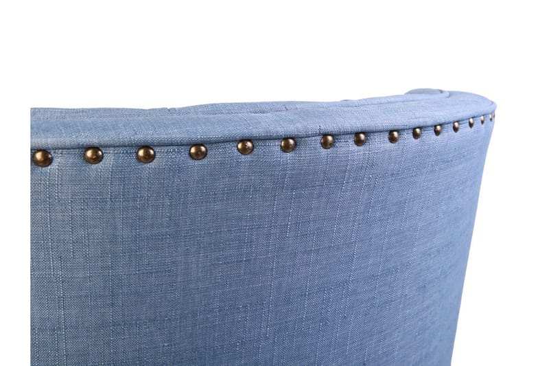 Nojatuoli Montiela - Indigonsininen/Luonnonväri - Huonekalut - Tuoli & nojatuoli - Nojatuoli & lepotuoli