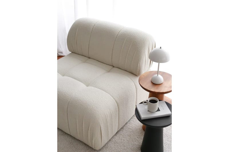 Nojatuoli Murum - Valkoinen - Huonekalut - Sohva - Moduulisohva - Keskimoduuli