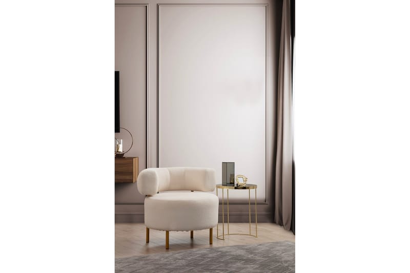 Nojatuoli Musalman, Valkoinen