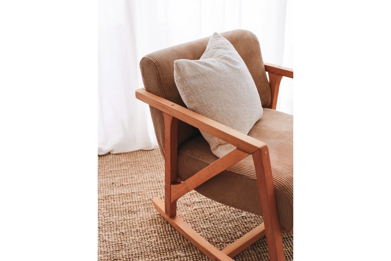 Nojatuoli Muskuran - Camel - Huonekalut - Tuoli & nojatuoli - Pyörivät tuolit & keinutuoli