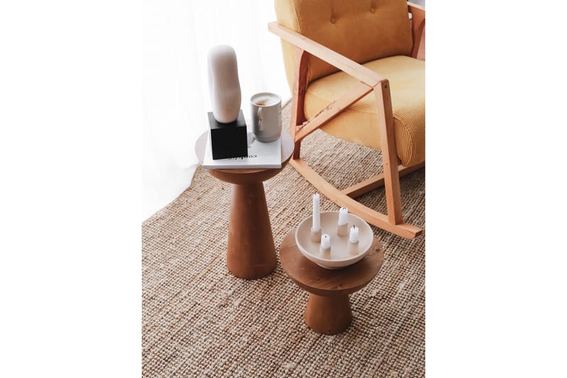 Nojatuoli Muskuran - Keltainen - Huonekalut - Tuoli & nojatuoli - Pyörivät tuolit & keinutuoli