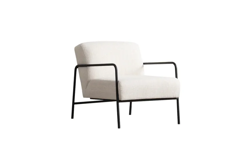 Nojatuoli Nagma - Valkoinen - Huonekalut - Tuoli & nojatuoli - Nojatuoli & lepotuoli