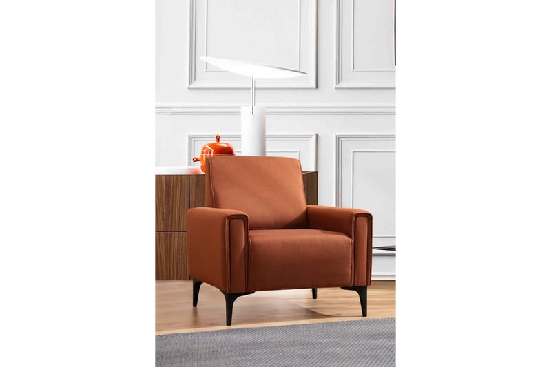 Nojatuoli Naoko - Punainen - Huonekalut - Tuoli & nojatuoli - Nojatuoli & lepotuoli