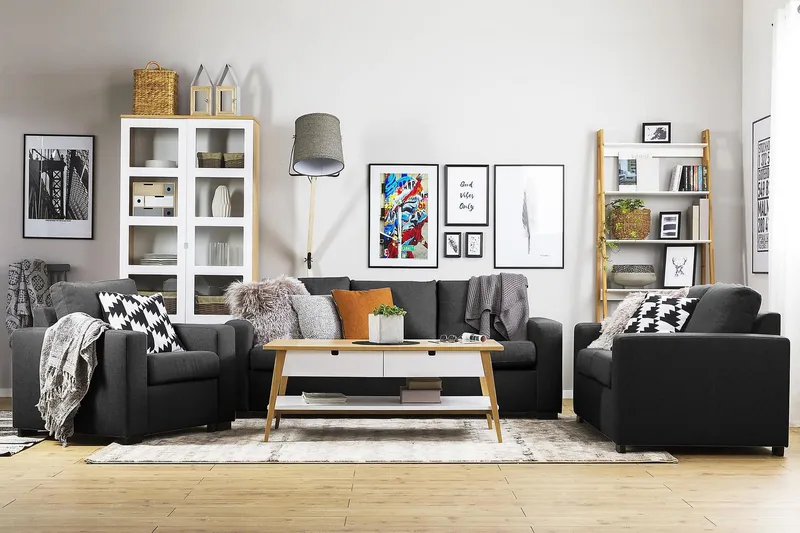 Nojatuoli Nevada - Antrasiitti - Huonekalut - Tuoli & nojatuoli - Nojatuoli & lepotuoli