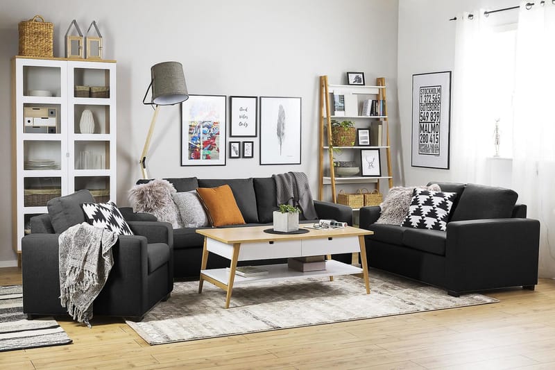 Nojatuoli Nevada - Antrasiitti - Huonekalut - Tuoli & nojatuoli - Nojatuoli & lepotuoli