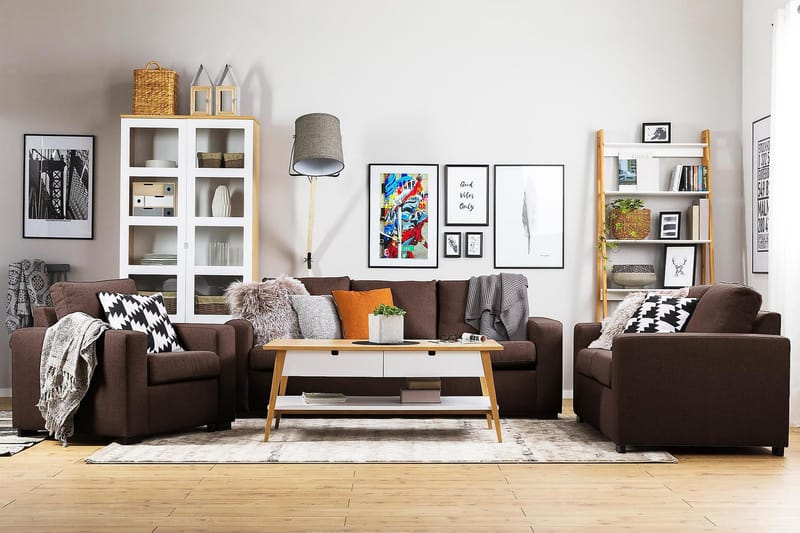 Nojatuoli Nevada - Ruskea - Huonekalut - Tuoli & nojatuoli - Nojatuoli & lepotuoli