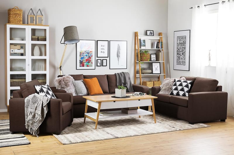 Nojatuoli Nevada - Ruskea - Huonekalut - Tuoli & nojatuoli - Nojatuoli & lepotuoli