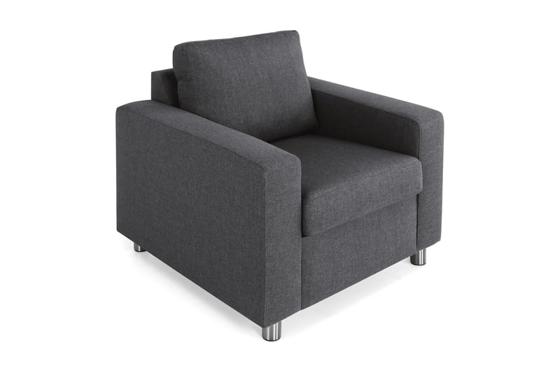 Nojatuoli Nevada - Tummanharmaa - Huonekalut - Tuoli & nojatuoli - Nojatuoli & lepotuoli