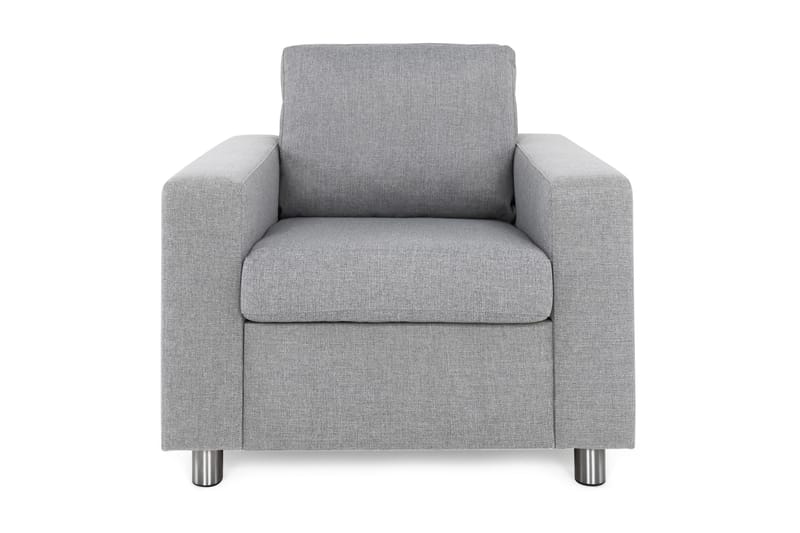 Nojatuoli Nevada - Vaaleanharmaa - Huonekalut - Tuoli & nojatuoli - Nojatuoli & lepotuoli