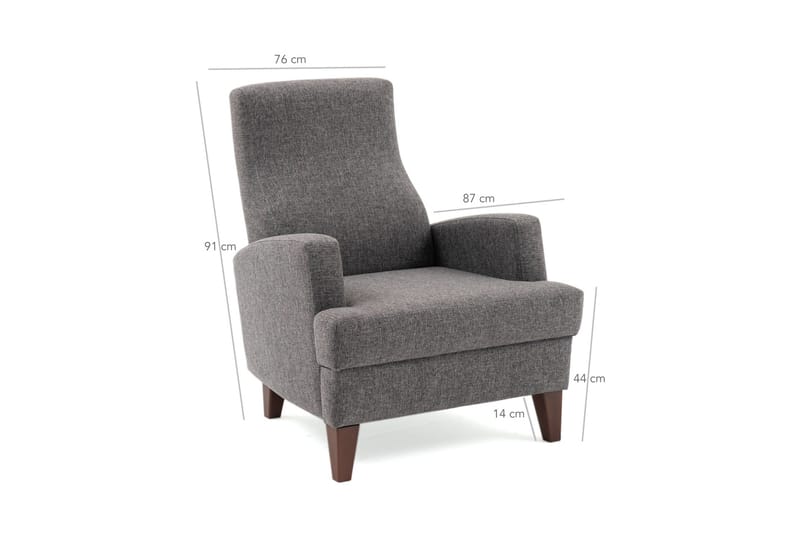 Nojatuoli Nevillze - Huonekalut - Tuoli & nojatuoli - Nojatuoli & lepotuoli