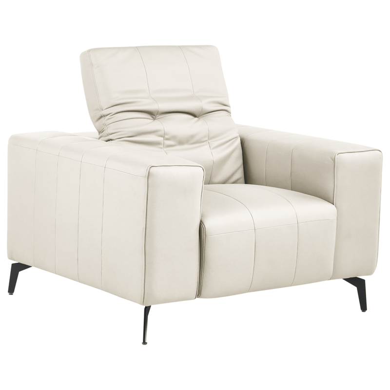 Nojatuoli Ommel - Vaalea beige - Huonekalut - Tuoli & nojatuoli - Nojatuoli & lepotuoli - Mekanismituoli