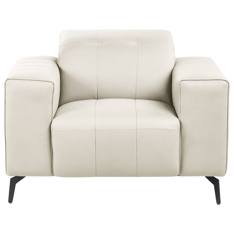 Nojatuoli Ommel - Vaalea beige - Huonekalut - Tuoli & nojatuoli - Nojatuoli & lepotuoli - Mekanismituoli
