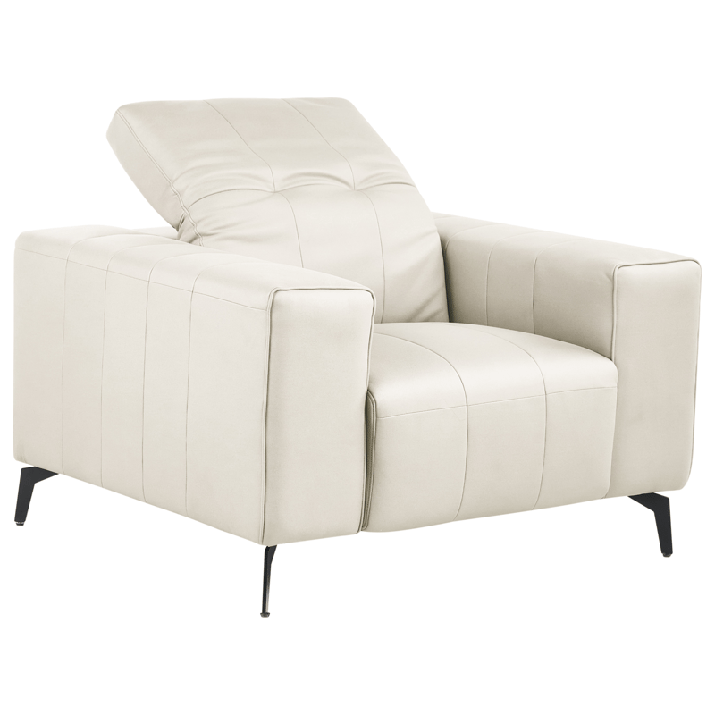 Nojatuoli Ommel - Vaalea beige - Huonekalut - Tuoli & nojatuoli - Nojatuoli & lepotuoli - Mekanismituoli