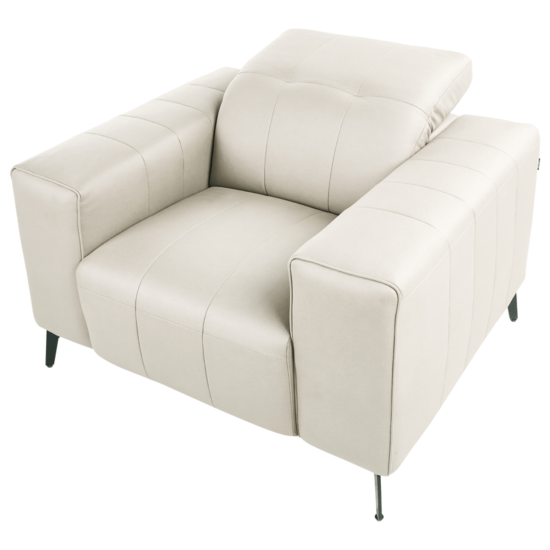 Nojatuoli Ommel - Vaalea beige - Huonekalut - Tuoli & nojatuoli - Nojatuoli & lepotuoli - Mekanismituoli