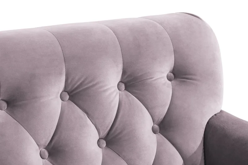 Nojatuoli jalkarahilla New Castle - Liila - Huonekalut - Tuoli & nojatuoli - Nojatuoli & lepotuoli - Howard-nojatuolit