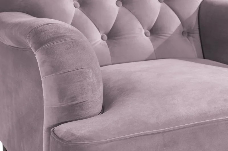 Nojatuoli jalkarahilla New Castle - Liila - Huonekalut - Tuoli & nojatuoli - Nojatuoli & lepotuoli - Howard-nojatuolit