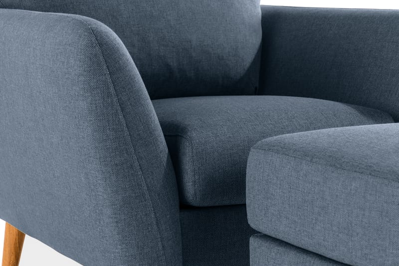 Trend Nojatuoli ja Rahi - Sininen - Huonekalut - Tuoli & nojatuoli - Nojatuoli & lepotuoli