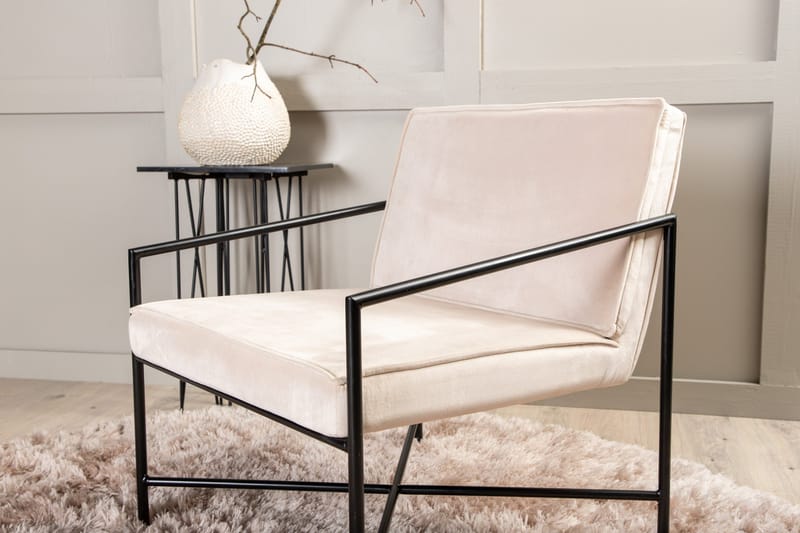 Nojatuoli Rakel - Beige - Huonekalut - Tuoli & nojatuoli - Nojatuoli & lepotuoli