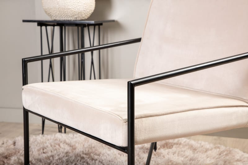 Nojatuoli Rakel - Beige - Huonekalut - Tuoli & nojatuoli - Nojatuoli & lepotuoli