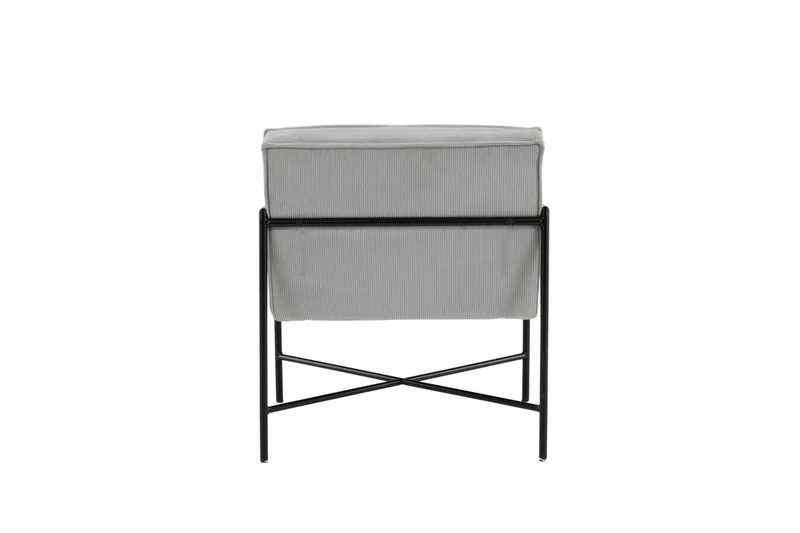 Nojatuoli Rakel - Harmaa - Huonekalut - Tuoli & nojatuoli - Nojatuoli & lepotuoli