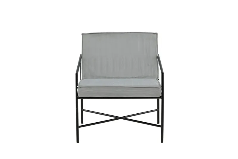 Nojatuoli Rakel - Harmaa - Huonekalut - Tuoli & nojatuoli - Nojatuoli & lepotuoli