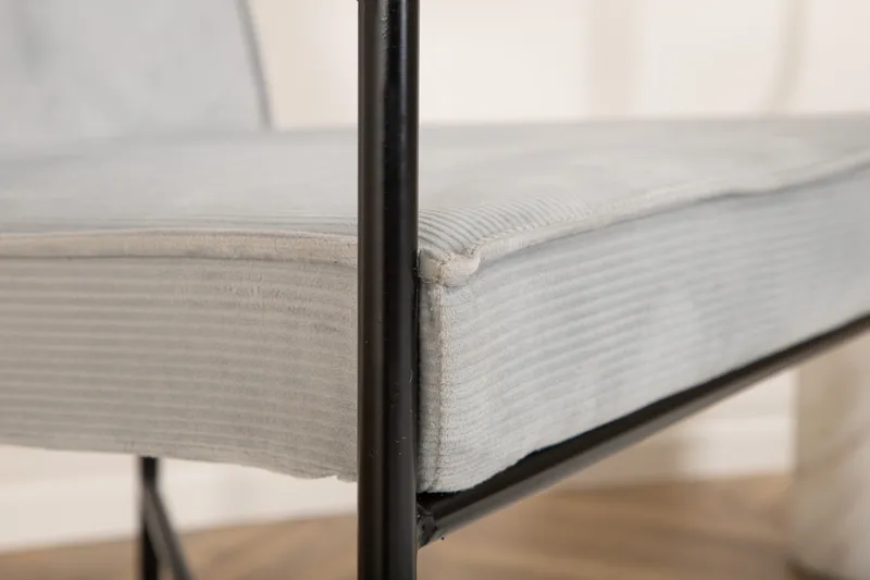 Nojatuoli Rakel - Harmaa - Huonekalut - Tuoli & nojatuoli - Nojatuoli & lepotuoli