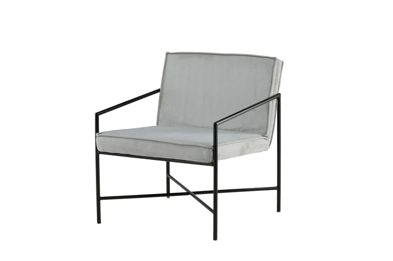 Nojatuoli Rakel - Harmaa - Huonekalut - Tuoli & nojatuoli - Nojatuoli & lepotuoli