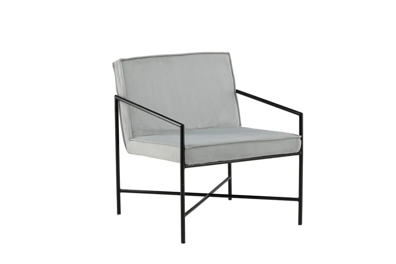 Nojatuoli Rakel - Harmaa - Huonekalut - Tuoli & nojatuoli - Nojatuoli & lepotuoli