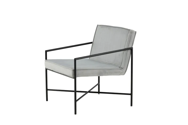 Nojatuoli Rakel - Harmaa - Huonekalut - Tuoli & nojatuoli - Nojatuoli & lepotuoli