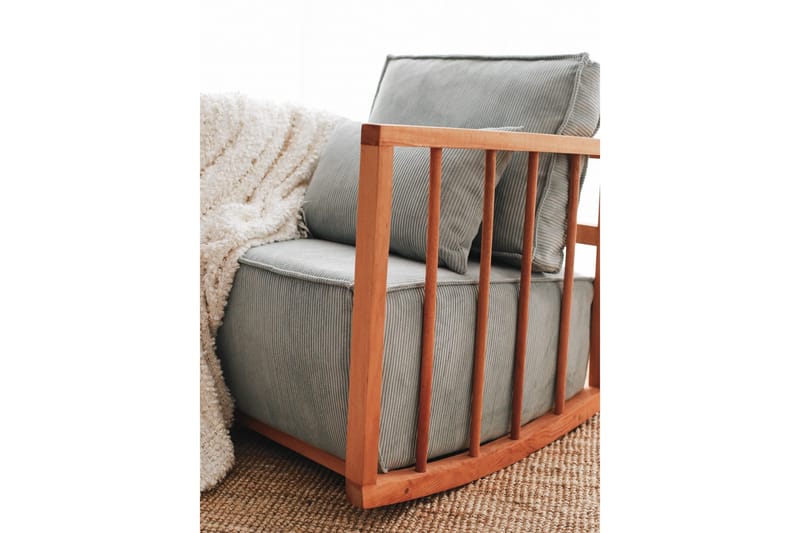 Nojatuoli Sallanan - Sininen - Huonekalut - Tuoli & nojatuoli - Pyörivät tuolit & keinutuoli