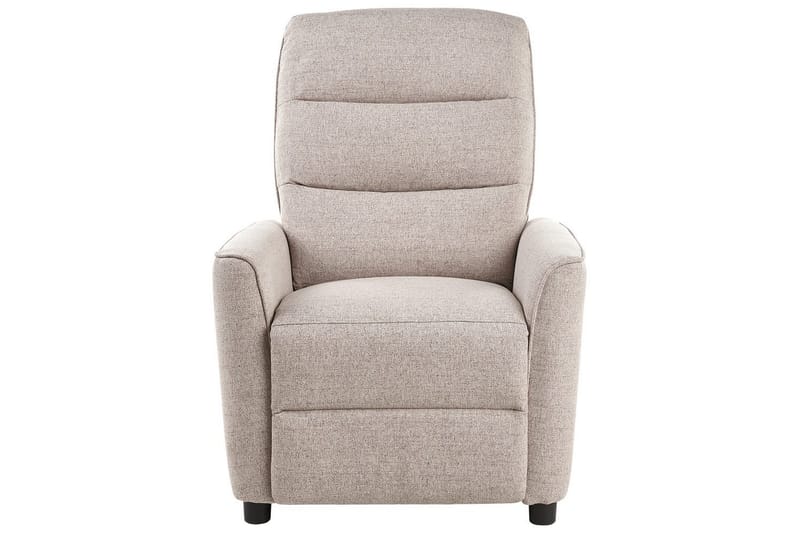 Nojatuoli Sande Beige/musta - Beige/musta - Huonekalut - Tuoli & nojatuoli - Nojatuoli & lepotuoli - Makuutuoli & divaanituoli