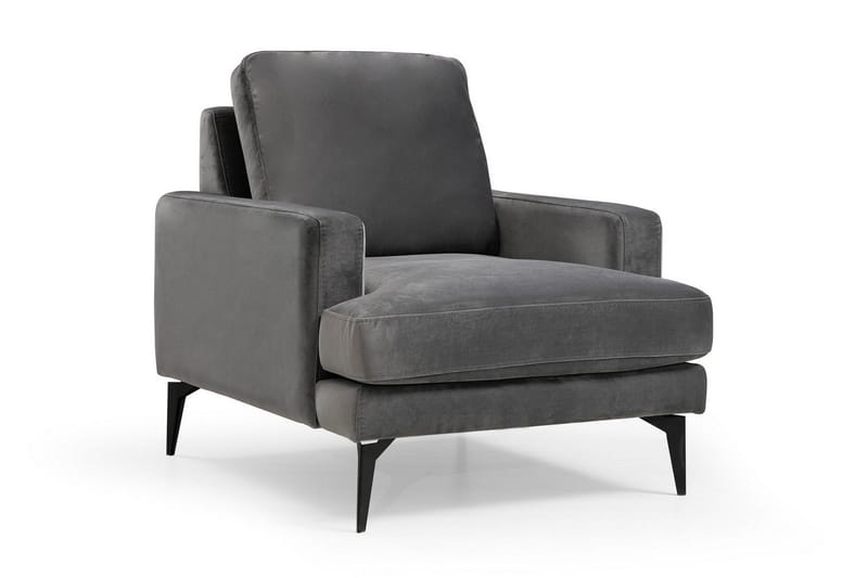 Nojatuoli Schuchert Käsinojilla - Musta - Huonekalut - Tuoli & nojatuoli - Nojatuoli & lepotuoli