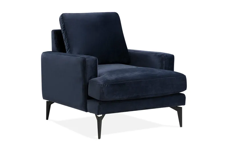 Nojatuoli Schuchert Käsinojilla, Sininen