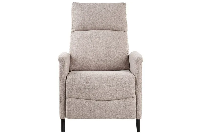 Nojatuoli Selvik Beige/musta - Beige/musta - Huonekalut - Tuoli & nojatuoli - Nojatuoli & lepotuoli - Mekanismituoli