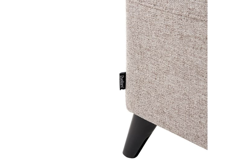 Nojatuoli Selvik Beige/musta - Beige/musta - Huonekalut - Tuoli & nojatuoli - Nojatuoli & lepotuoli - Makuutuoli & divaanituoli