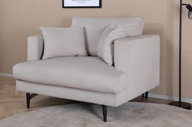 Nojatuoli Sofiana - Harmaa - Huonekalut - Tuoli & nojatuoli - Nojatuoli & lepotuoli