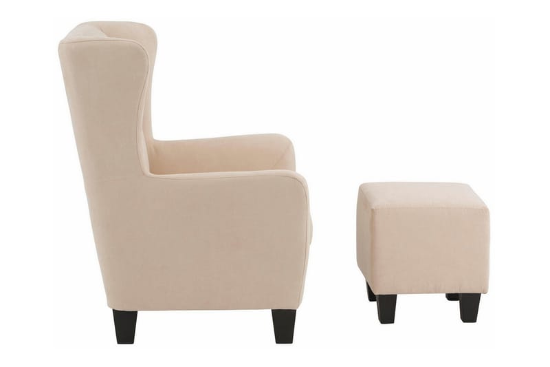 Nojatuoli Spicy Mikrokuitu - Beige - Huonekalut - Tuoli & nojatuoli - Nojatuoli & lepotuoli