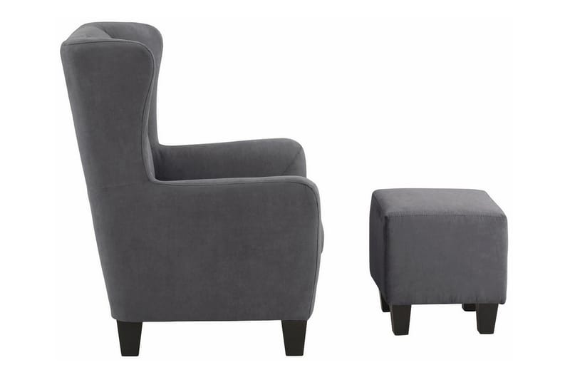 Nojatuoli Spicy Mikrokuitu - Harmaa - Huonekalut - Tuoli & nojatuoli - Nojatuoli & lepotuoli