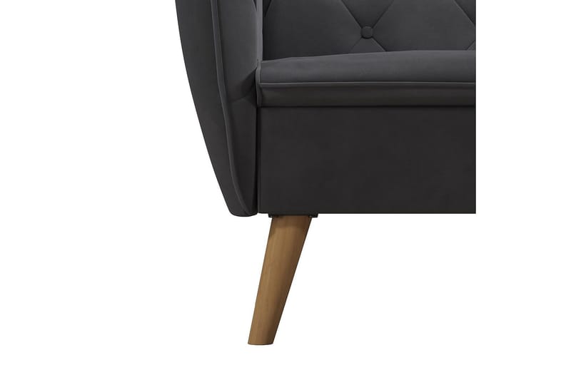 Nojatuoli Teresa Harmaa/Sametti - Novogratz - Huonekalut - Tuoli & nojatuoli - Nojatuoli & lepotuoli - Samettinojatuoli